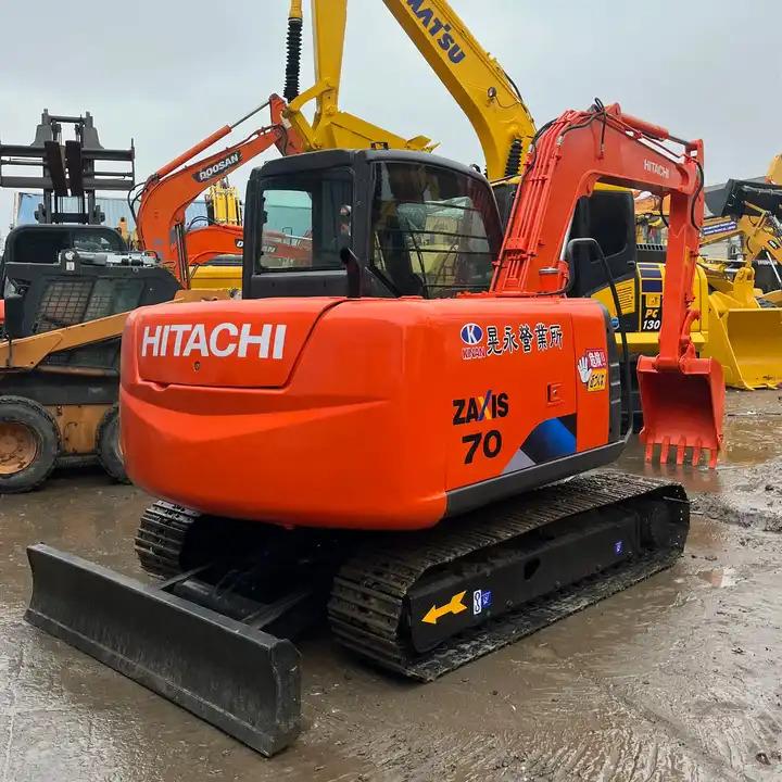 Crawler excavator Used Hitachi excavator ZX70 in good condition for sale Used Hitachi excavator ZX70 in good condition for sale- Photo 2