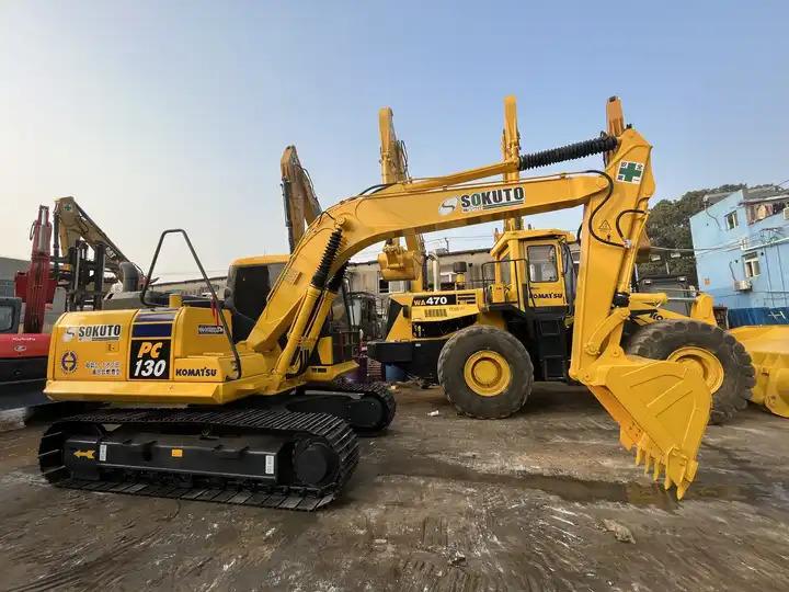 Crawler excavator Original Made In Japan Less Hour 13 Ton 20 Ton Earth Moving Machinery Crawler Used Komatsu Pc130 Excavator For Sale Original Made In Japan Less Hour 13 Ton 20 Ton Earth Moving Machinery Crawler Used Komatsu Pc130 Excavator For Sale- Photo 2