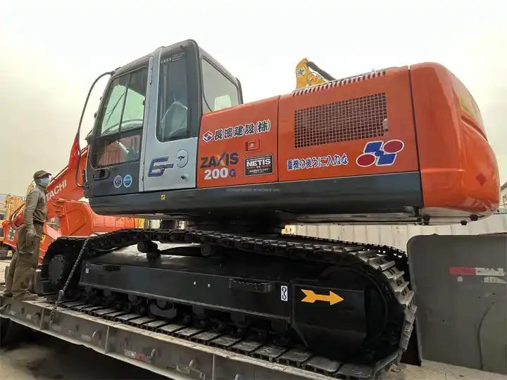 Crawler excavator used japan excavator Hitachi ZX200-3G hydraulic crawler excavator 20 ton excavating machinery in stock for sale used japan excavator Hitachi ZX200-3G hydraulic crawler excavator 20 ton excavating machinery in stock for sale- Photo 3