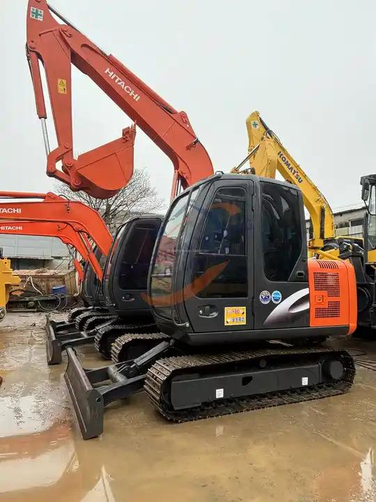 Crawler excavator mini hitachi excavator 7 ton zx70 Hitachi digger Hitachi zx70 used excavator crawler mini hitachi excavator 7 ton zx70 Hitachi digger Hitachi zx70 used excavator crawler- Photo 5