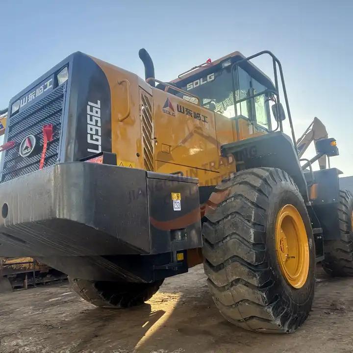 Wheel loader second hand wheel loader SDLG 956L L956F 956l original China heavy duty hydraulic tractor loader with Low running hours second hand wheel loader SDLG 956L L956F 956l original China heavy duty hydraulic tractor loader with Low running hours- Photo 2