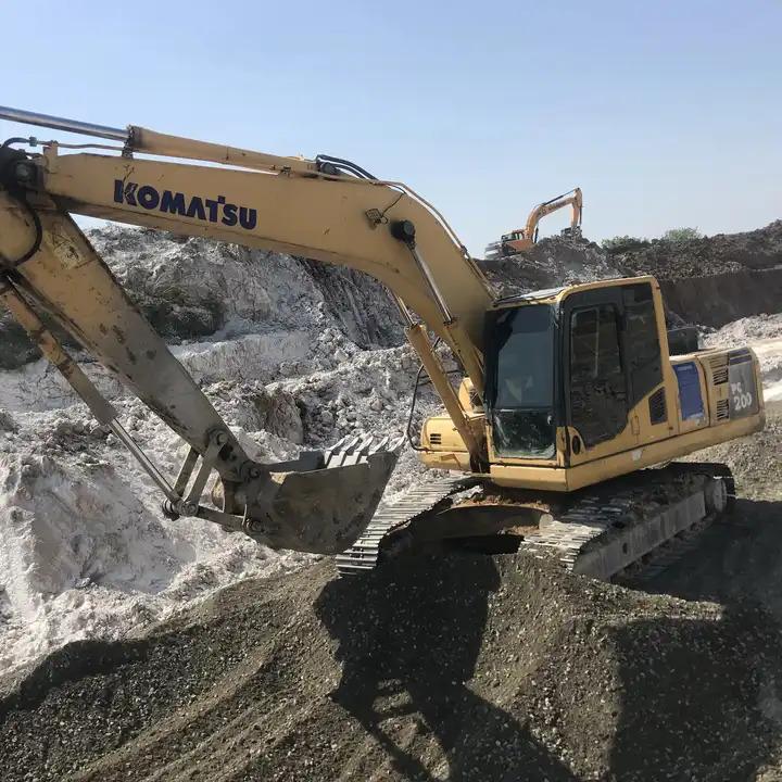 Excavator Site Work High Efficiency Second-hand Komatsu Pc200-8 Medium Hydraulic Crawler Backhoe Digger 20ton Used Excavator Site Work High Efficiency Second-hand Komatsu Pc200-8 Medium Hydraulic Crawler Backhoe Digger 20ton Used Excavator- Photo 2