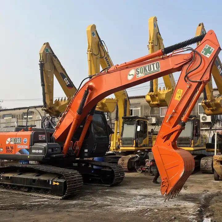 Crawler excavator Japan Imported 20ton Hitachi Used Hydraulic Pump Zx200-3G Hitachi Used Excavator Construction Machine Japan Imported 20ton Hitachi Used Hydraulic Pump Zx200-3G Hitachi Used Excavator Construction Machine- Photo 2