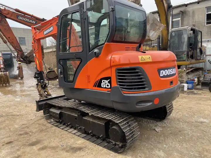 Crawler excavator Best Price For 6t Mini Excavator,Small Excavating Machine Korea Doosan Used Excavators Doosan Dx60 For Sale In Shanghai Best Price For 6t Mini Excavator,Small Excavating Machine Korea Doosan Used Excavators Doosan Dx60 For Sale In Shanghai- Photo 4