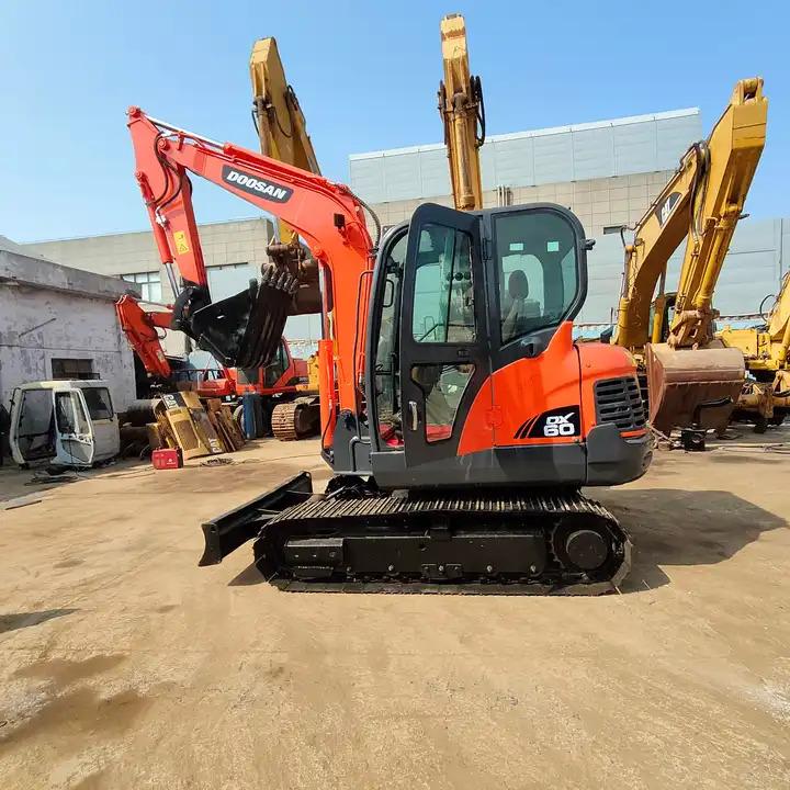 Crawler excavator Best Price For 6t Mini Excavator,Small Excavating Machine Korea Doosan Used Excavators Doosan Dx60 For Sale In Shanghai Best Price For 6t Mini Excavator,Small Excavating Machine Korea Doosan Used Excavators Doosan Dx60 For Sale In Shanghai- Photo 2