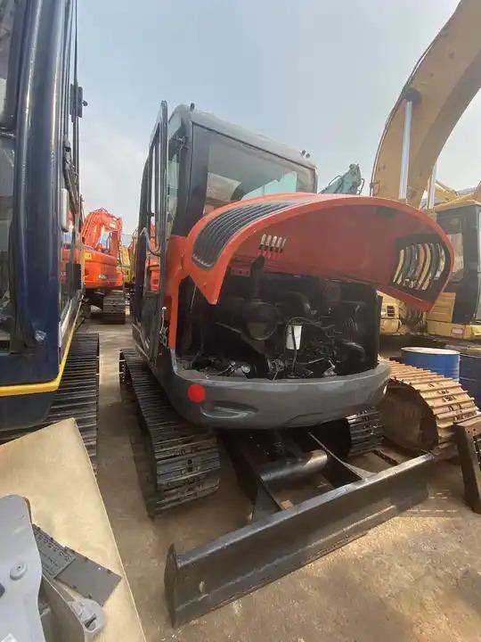 Crawler excavator High Quality Secondhand Small Excavator Doosan Dx60 Dx75 Korea Origin Mini Excavator Machine Good Price For Guyana High Quality Secondhand Small Excavator Doosan Dx60 Dx75 Korea Origin Mini Excavator Machine Good Price For Guyana- Photo 4