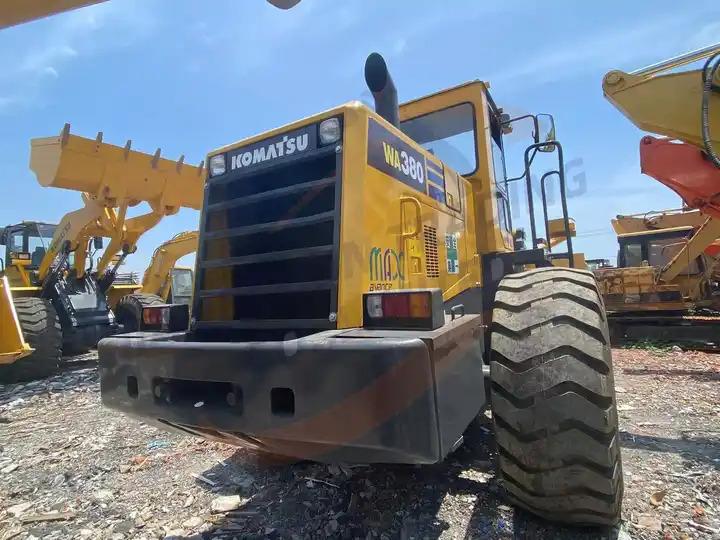 Wheel loader Second Hand Japan Made Komatsu Wa380-3 Front Loader Used Original Painting Komatsu Wa 380-3 in Stock for Sale Second Hand Japan Made Komatsu Wa380-3 Front Loader Used Original Painting Komatsu Wa 380-3 in Stock for Sale- Photo 6