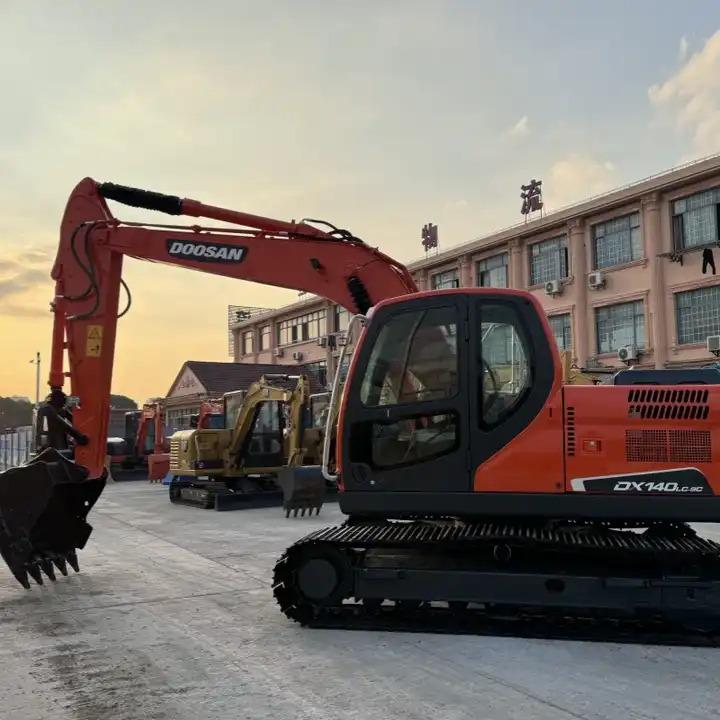 Crawler excavator Used Doosan Dx140 Low Working Hours Used Doosan Dx140LC-9c Crawler Hydraulic Excavator with High Quality in Hot Sale Digger Used Doosan Dx140 Low Working Hours Used Doosan Dx140LC-9c Crawler Hydraulic Excavator with High Quality in Hot Sale Digger- Photo 2