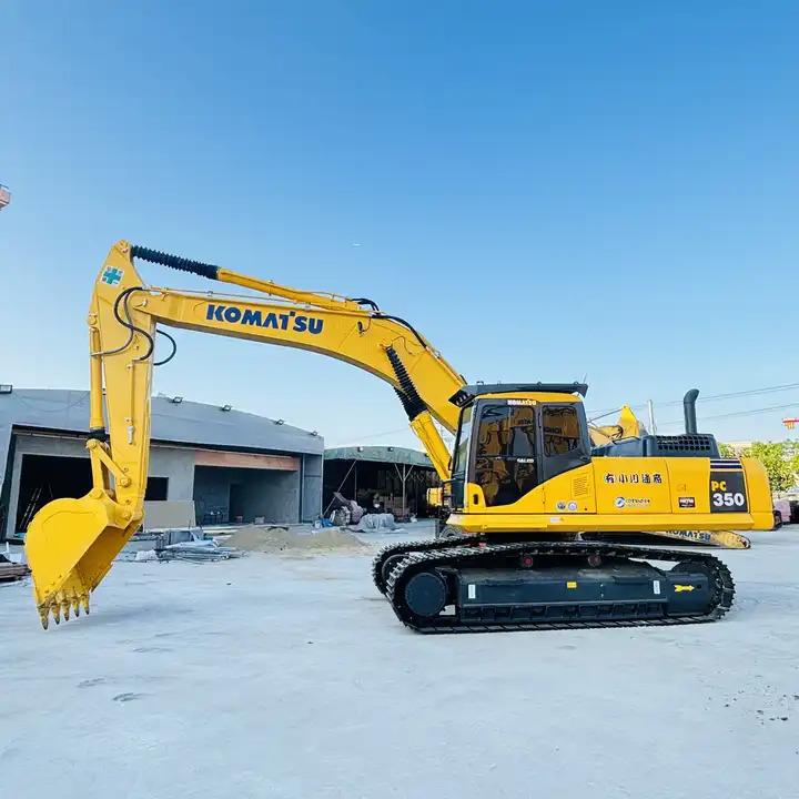 Crawler excavator Used construction Komatsu PC350 earth moving heavy excavator machine 35ton used large excavator Used construction Komatsu PC350 earth moving heavy excavator machine 35ton used large excavator- Photo 2