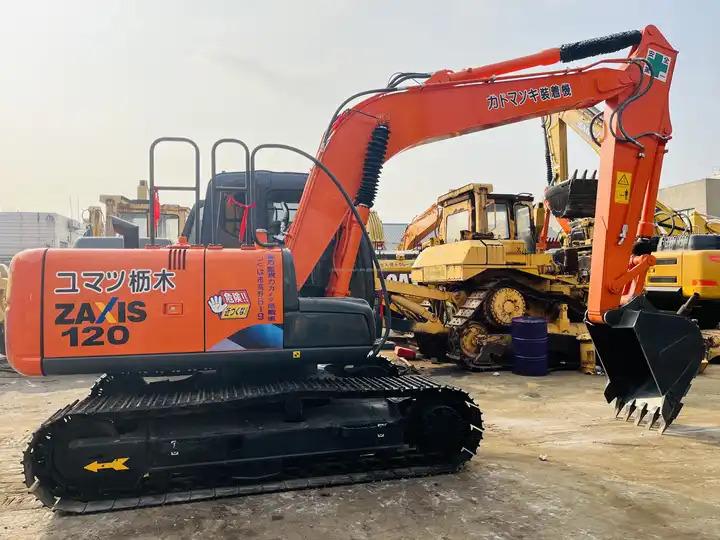 Crawler excavator Japan Original 12 ton Used Excavator Hitachi ZX120 in good condition for Sale Japan Original 12 ton Used Excavator Hitachi ZX120 in good condition for Sale- Photo 3