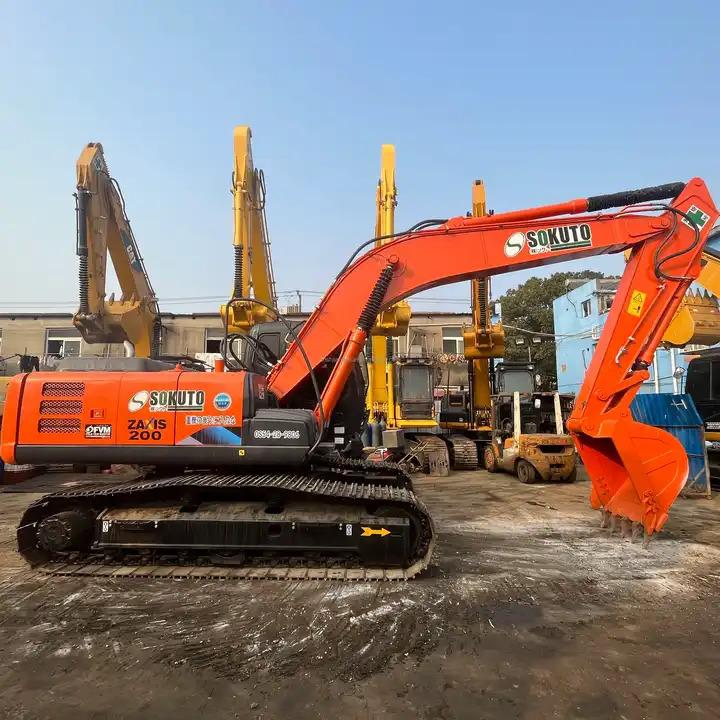 Crawler excavator original Japan cheap used hitachi zaxis 200 zx200-3g crawler excavator Weight 20 ton Construction on Sale original Japan cheap used hitachi zaxis 200 zx200-3g crawler excavator Weight 20 ton Construction on Sale- Photo 2