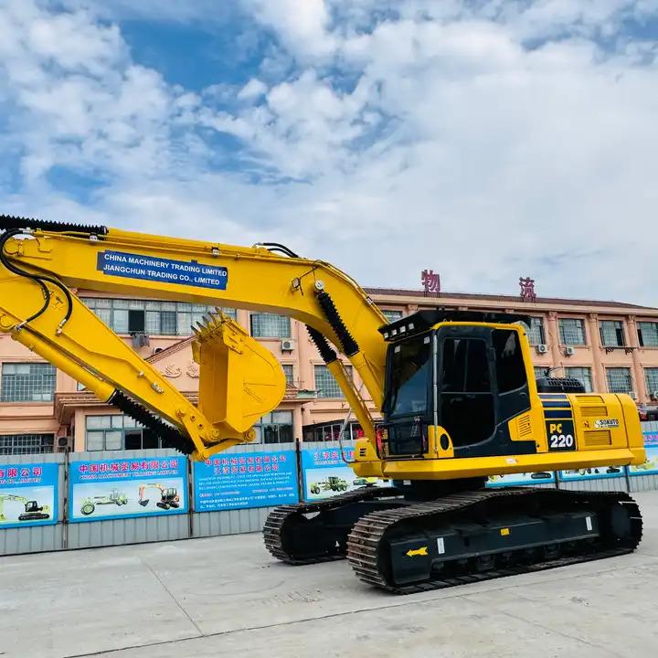 Crawler excavator Hot Sale Used Original Komatsu Pc220-8 Excavators Good Quality Low Price For Construction Mining In Shanghai Hot Sale Used Original Komatsu Pc220-8 Excavators Good Quality Low Price For Construction Mining In Shanghai- Photo 2