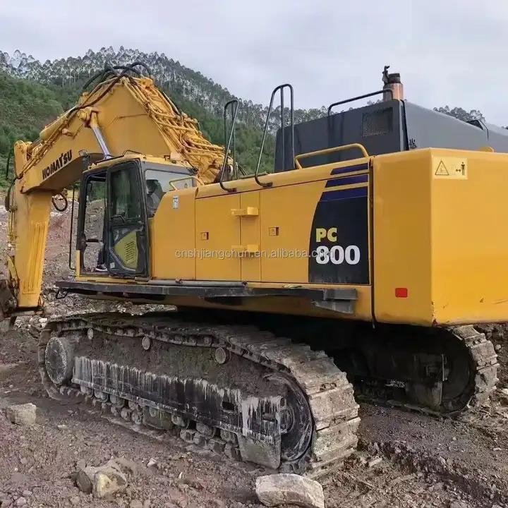 Crawler excavator Used Crawler second hand KOMAT SU digger PC800 large Excavator with buckets for sale 80ton Used Crawler second hand KOMAT SU dig Used Crawler second hand KOMAT SU digger PC800 large Excavator with buckets for sale 80ton Used Crawler second hand KOMAT SU dig- Photo 2