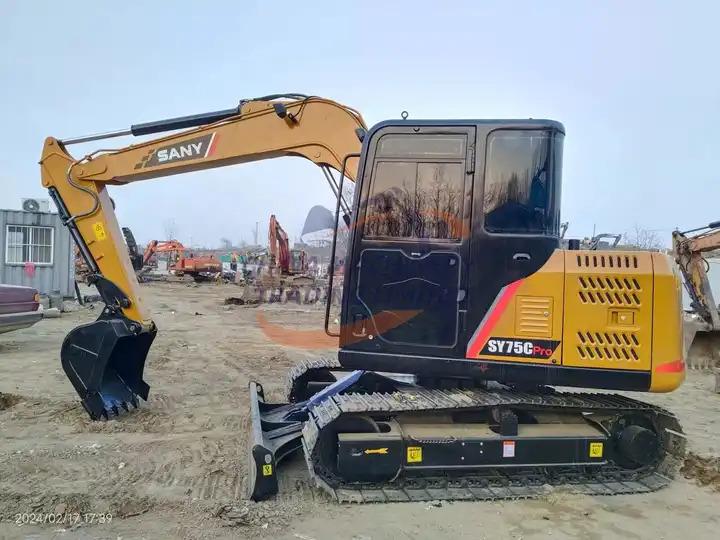 Экскаватор 2020 Year Cheaper Second Hand Sany 75cpro Escavator 7ton Used Track Escavator Excavator Sy75c Pro Sale Sy75c Sy95c Sy135 2020 Year Cheaper Second Hand Sany 75cpro Escavator 7ton Used Track Escavator Excavator Sy75c Pro Sale Sy75c Sy95c Sy135- Photo 3