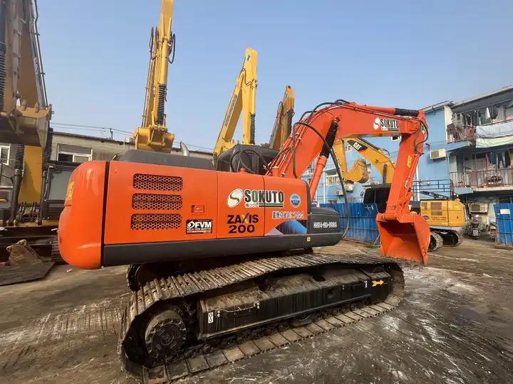 Crawler excavator original Japan cheap used hitachi zaxis 200 zx200-3g crawler excavator Weight 20 ton Construction on Sale original Japan cheap used hitachi zaxis 200 zx200-3g crawler excavator Weight 20 ton Construction on Sale- Photo 3