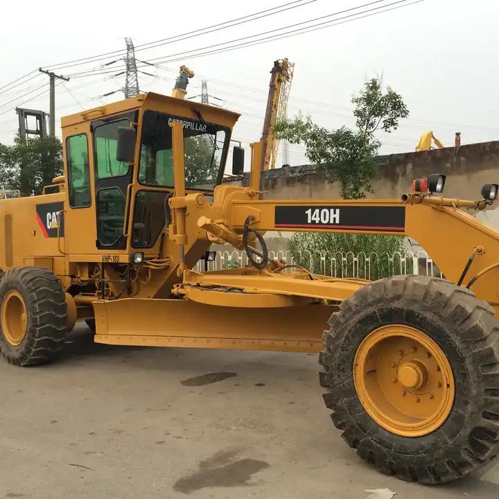 Grader High Quality Used Caterpillar Motor Grader Cat 140h 140g 140k Good Condition For Sale In Shanghai High Quality Used Caterpillar Motor Grader Cat 140h 140g 140k Good Condition For Sale In Shanghai- Photo 2