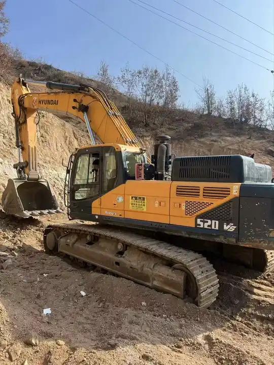 Crawler excavator Original Used Equipment Heavy Duty 50 Ton Hyundai 520 Good Quality High Quality Hyundai 520vs Excavator In Shanghai Original Used Equipment Heavy Duty 50 Ton Hyundai 520 Good Quality High Quality Hyundai 520vs Excavator In Shanghai- Photo 4