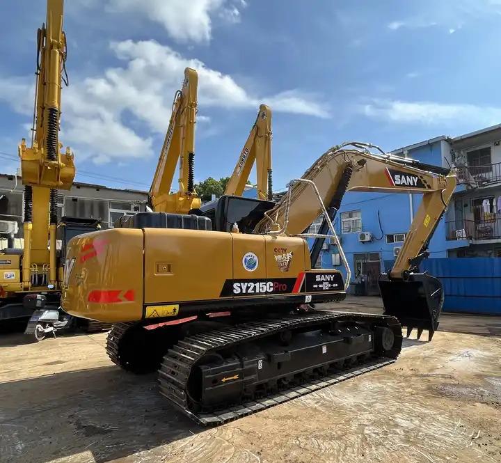 Crawler excavator China Made Top Excavator Brand 90% New 21.5ton Sany Crawler Excavator In Perfect Condition With Reasonable Price in Shanghai China Made Top Excavator Brand 90% New 21.5ton Sany Crawler Excavator In Perfect Condition With Reasonable Price in Shanghai- Photo 3