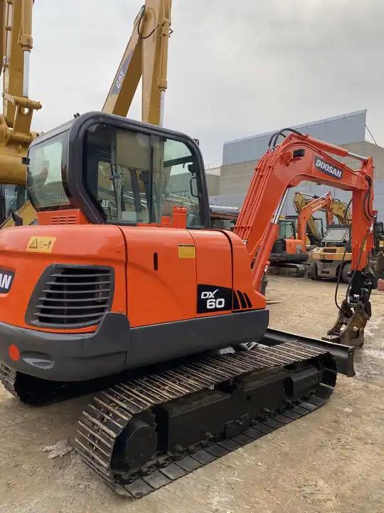 Crawler excavator Best Price For 6t Mini Excavator,Small Excavating Machine Korea Doosan Used Excavators Doosan Dx60 For Sale In Shanghai Best Price For 6t Mini Excavator,Small Excavating Machine Korea Doosan Used Excavators Doosan Dx60 For Sale In Shanghai- Photo 3