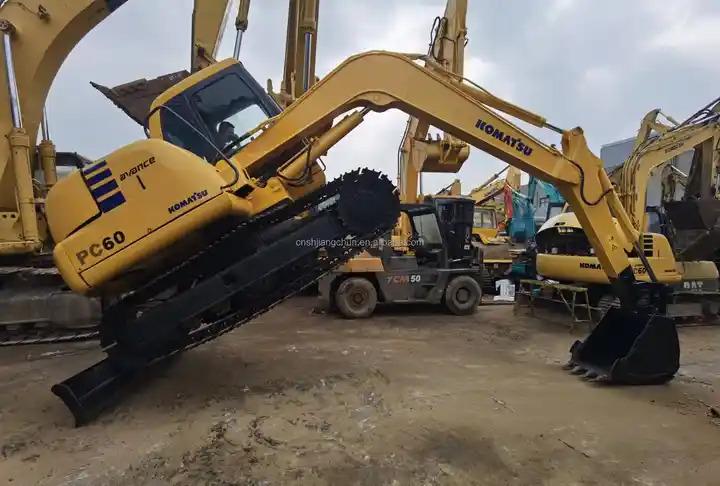 Crawler excavator Beautiful And High-quality Pc60-7 Excavator Second-hand Digger Machinery For Sale With Good Condition Beautiful And High-quality Pc60-7 Excavator Second-hand Digger Machinery For Sale With Good Condition- Photo 2