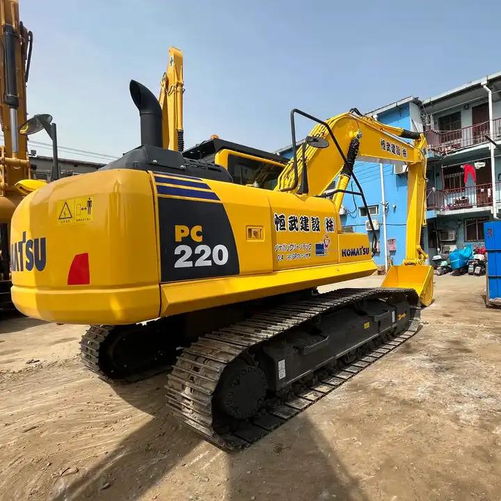 Crawler excavator used crawler excavator Japan used Komatsu PC220 20ton digger komatsu pc 200-8 in stock for sale used crawler excavator Japan used Komatsu PC220 20ton digger komatsu pc 200-8 in stock for sale- Photo 2