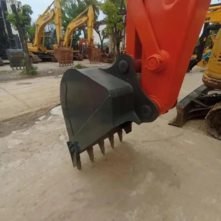 Crawler excavator Original Landscaping Excavator Hitachi Zx120 Mini Crawler Excavator With Thumb And Ditch Bucket Original Landscaping Excavator Hitachi Zx120 Mini Crawler Excavator With Thumb And Ditch Bucket- Photo 2