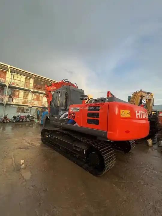 Crawler excavator used japan excavator Hitachi ZX200-3G hydraulic crawler excavator 20 ton excavating machinery in stock for sale used japan excavator Hitachi ZX200-3G hydraulic crawler excavator 20 ton excavating machinery in stock for sale- Photo 6