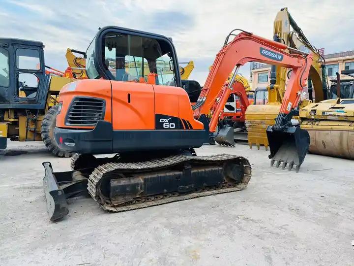 Crawler excavator 6t Small Excavator,Mini Excavating Machine Korea Doosan Used Excavators Doosan Dx60 For Sale In Shanghai 6t Small Excavator,Mini Excavating Machine Korea Doosan Used Excavators Doosan Dx60 For Sale In Shanghai- Photo 7