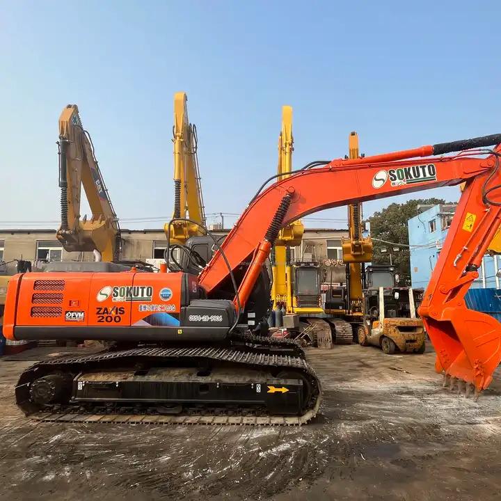 Crawler excavator Good Condition Hitachi Used ZX200-3G Hydraulic Crawler Excavator Suitable For Construction/ Agriculture Digging Good Condition Hitachi Used ZX200-3G Hydraulic Crawler Excavator Suitable For Construction/ Agriculture Digging- Photo 2