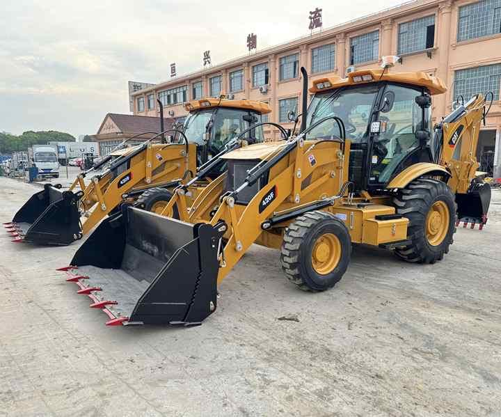 Backhoe loader Excellent Quality 4x4 Caterpillar Tlb Good Price 420f Backhoe Loader With H-shaped Stand In Shanghai Excellent Quality 4x4 Caterpillar Tlb Good Price 420f Backhoe Loader With H-shaped Stand In Shanghai- Photo 2