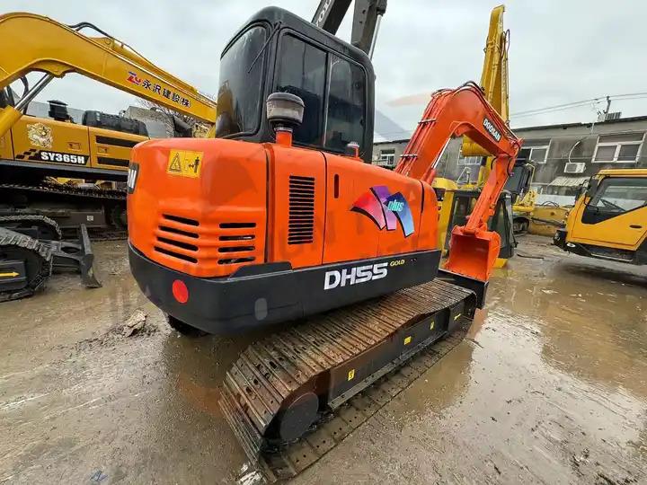 Excavator 2018 Easy to operate 5 ton dh55 used doosan daewoo 55 crawler excavator dh 55 for sale dh55gold dh55-7 2018 Easy to operate 5 ton dh55 used doosan daewoo 55 crawler excavator dh 55 for sale dh55gold dh55-7- Photo 3