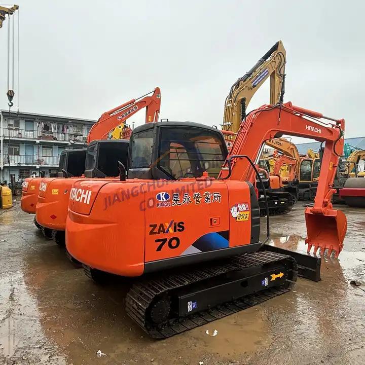 Crawler excavator mini hitachi excavator 7 ton zx70 Hitachi digger Hitachi zx70 used excavator crawler mini hitachi excavator 7 ton zx70 Hitachi digger Hitachi zx70 used excavator crawler- Photo 2