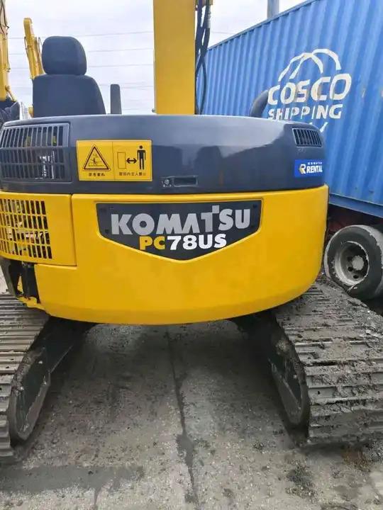 Excavator Used Komatsu PC78 for Agriculture Machines in Cheap Price for Hot Sale Used Komatsu PC78 for Agriculture Machines in Cheap Price for Hot Sale- Photo 6