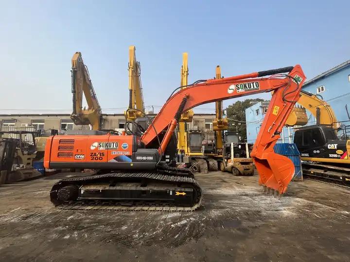 Crawler excavator Japan Imported 20ton Hitachi Used Hydraulic Pump Zx200-3G Hitachi Used Excavator Construction Machine Japan Imported 20ton Hitachi Used Hydraulic Pump Zx200-3G Hitachi Used Excavator Construction Machine- Photo 3