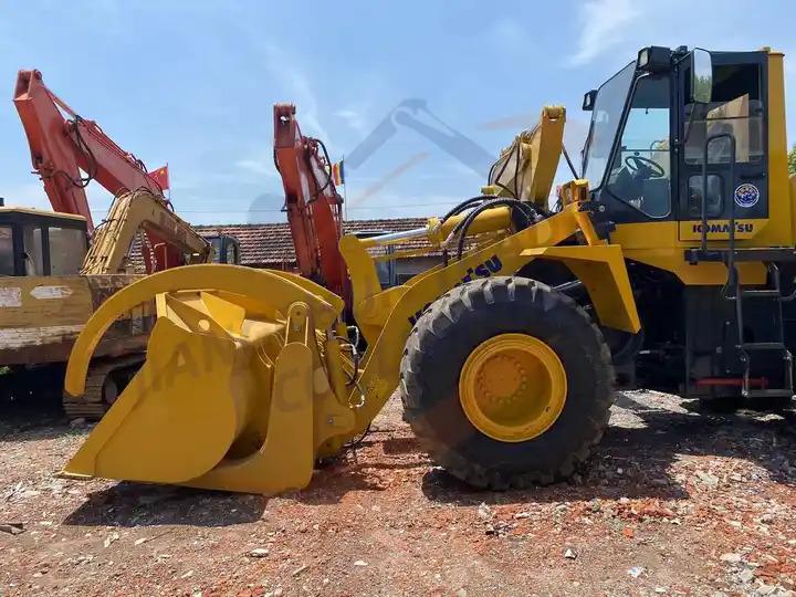 Wheel loader Second Hand Japan Made Komatsu Wa380-3 Front Loader Used Original Painting Komatsu Wa 380-3 in Stock for Sale Second Hand Japan Made Komatsu Wa380-3 Front Loader Used Original Painting Komatsu Wa 380-3 in Stock for Sale- Photo 5