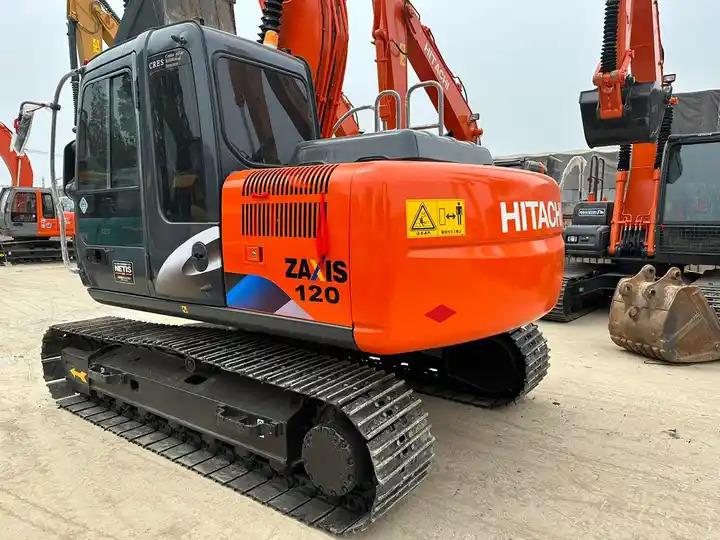 Crawler excavator Original Landscaping Excavator Hitachi Zx120 Mini Crawler Excavator With Thumb And Ditch Bucket Original Landscaping Excavator Hitachi Zx120 Mini Crawler Excavator With Thumb And Ditch Bucket- Photo 5