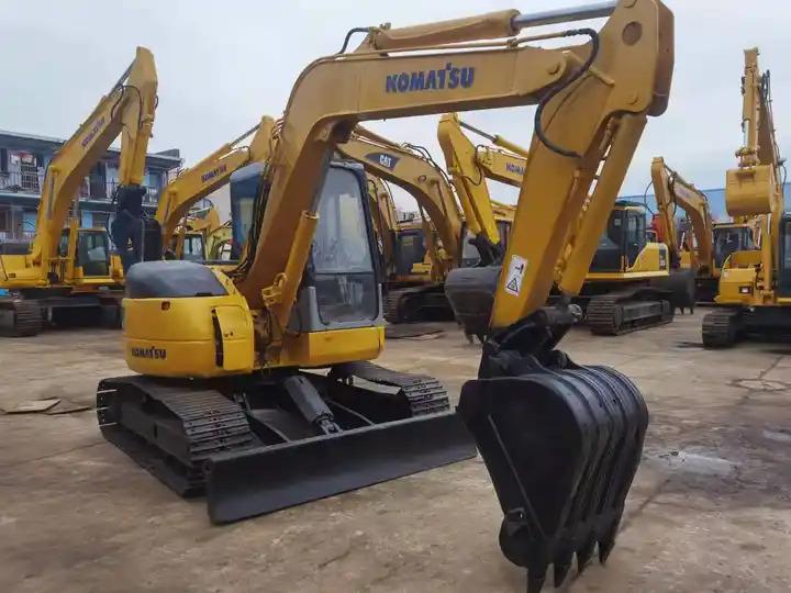 Crawler excavator Japan Surplus Backhoe Excavator Komatsu Pc78us Pc60 Tracked Excavator With Blade Dozer For The Philippines in Shanghai Japan Surplus Backhoe Excavator Komatsu Pc78us Pc60 Tracked Excavator With Blade Dozer For The Philippines in Shanghai- Photo 3