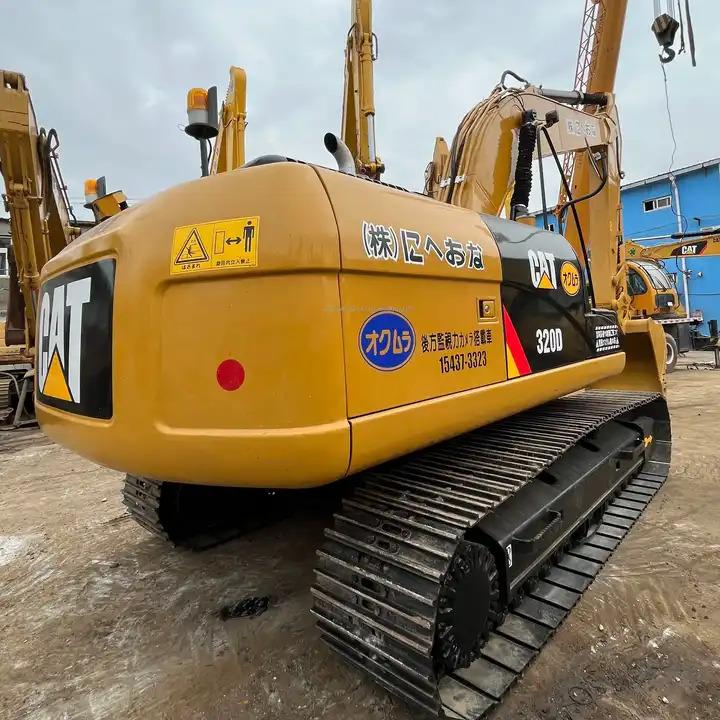 Crawler excavator second hand CAT big and large excavator 320D used cat 320D 326D crawler excavator with winch FOR SALE second hand CAT big and large excavator 320D used cat 320D 326D crawler excavator with winch FOR SALE- Photo 2