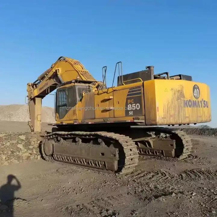 Excavator Secondhand Komatsu pc850 Komatsu 85 tons of excavator used komatsu PC850 excavator change rock arm crushing hammer Secondhand Komatsu pc850 Komatsu 85 tons of excavator used komatsu PC850 excavator change rock arm crushing hammer- Photo 2