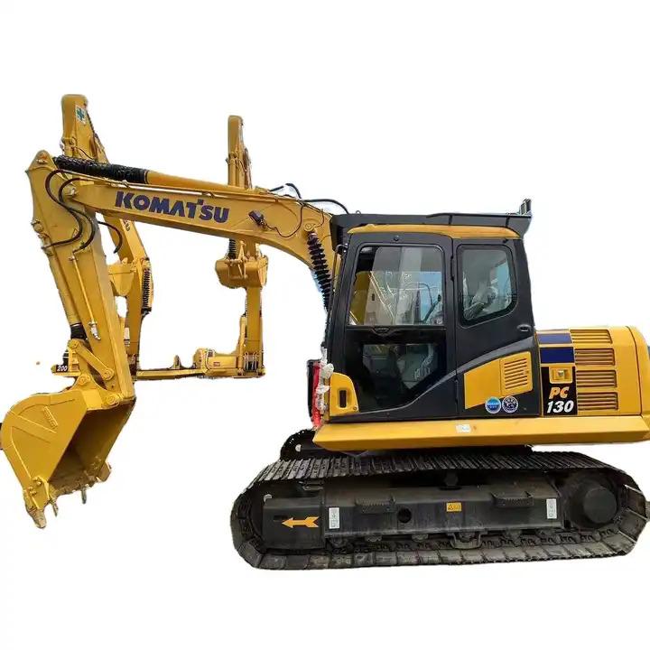 Crawler excavator Used Japan Original 13ton Komatsu PC130-7 Excavator hydraulic crawler excavator for sale Used Japan Original 13ton Komatsu PC130-7 Excavator hydraulic crawler excavator for sale- Photo 2