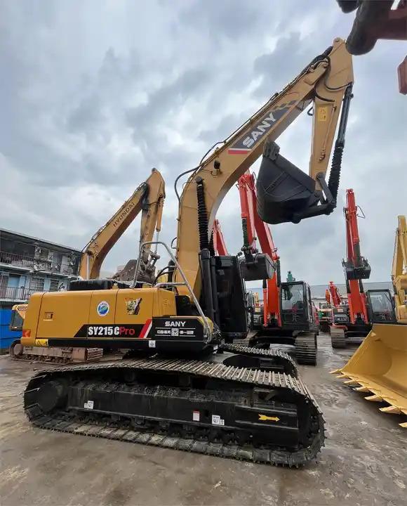 Crawler excavator Used digger second Hand 20 ton Excavator Sany 215cpro Crawler Excavator on sale Used digger second Hand 20 ton Excavator Sany 215cpro Crawler Excavator on sale- Photo 5