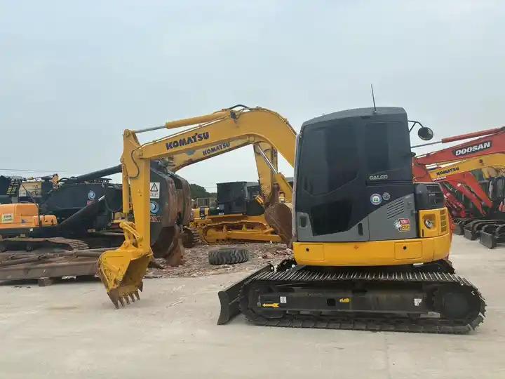 Гусеничный экскаватор Japan Surplus Backhoe Komatsu Pc78us Hydraulic Excavator With A/c Cabin And Back-fill Blade In Shanghai Japan Surplus Backhoe Komatsu Pc78us Hydraulic Excavator With A/c Cabin And Back-fill Blade In Shanghai- Photo 2