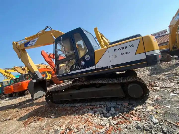 Crawler excavator Second Hand Japan Kobelco Sk200-3 Crawler Excavator 99% New Original Imported Kobelco sk200-3 Used Excavator For Sale Second Hand Japan Kobelco Sk200-3 Crawler Excavator 99% New Original Imported Kobelco sk200-3 Used Excavator For Sale- Photo 4