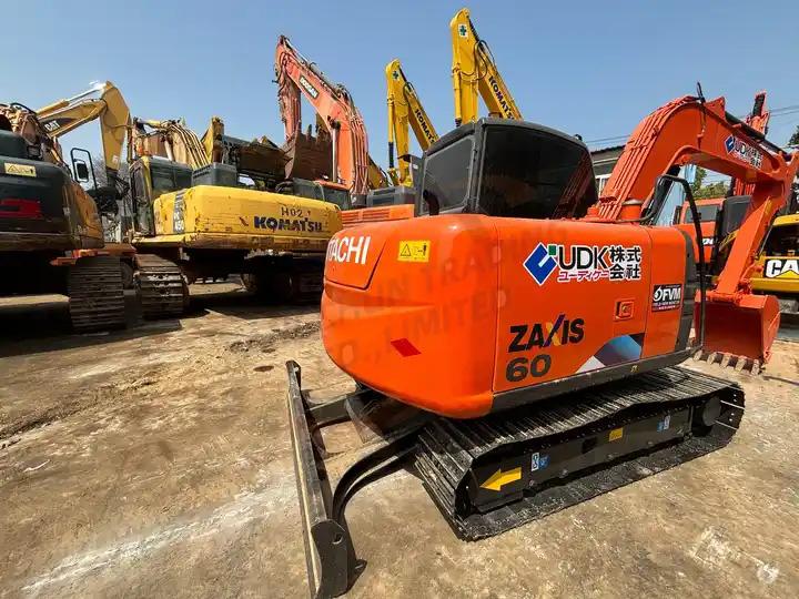 Crawler excavator Small Size Second Hand Excavating Equipment Cheap Price Excellent Quality Used Hitachi Zx60 Excavator With Blade in Shanghai Small Size Second Hand Excavating Equipment Cheap Price Excellent Quality Used Hitachi Zx60 Excavator With Blade in Shanghai- Photo 2