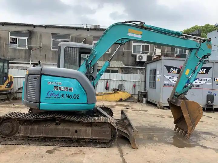 Mini excavator Used hydraulic Crawler Excavator Excavator Machine 7 Ton Kobelco SK75 Excavator good construction machinery for sale Used hydraulic Crawler Excavator Excavator Machine 7 Ton Kobelco SK75 Excavator good construction machinery for sale- Photo 5