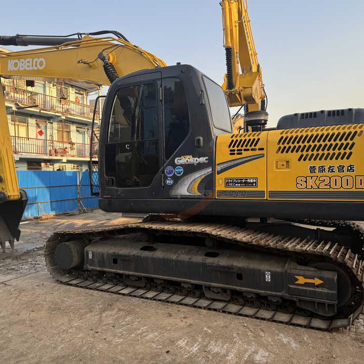 Crawler excavator Good Condition Made In Japan Less Hour Medium 20 Ton Digger Machine Used Kobelco Sk200-8 Excavator For Sale Good Condition Made In Japan Less Hour Medium 20 Ton Digger Machine Used Kobelco Sk200-8 Excavator For Sale- Photo 2