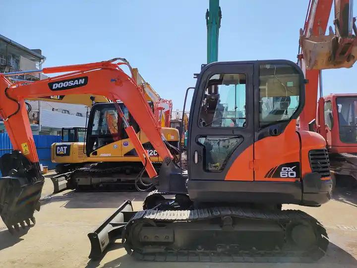 Crawler excavator Original Nice Performance Used Excavator Doosan Dx60,6ton Mini Construction Digger Supplier,Mini Used Excavator For Sale Original Nice Performance Used Excavator Doosan Dx60,6ton Mini Construction Digger Supplier,Mini Used Excavator For Sale- Photo 4