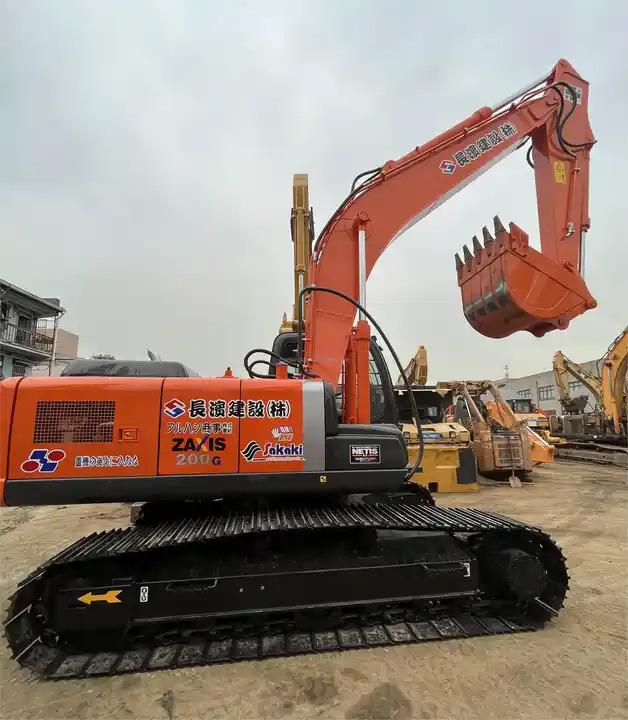 Crawler excavator used japan excavator Hitachi ZX200-3G hydraulic crawler excavator 20 ton excavating machinery in stock for sale used japan excavator Hitachi ZX200-3G hydraulic crawler excavator 20 ton excavating machinery in stock for sale- Photo 7