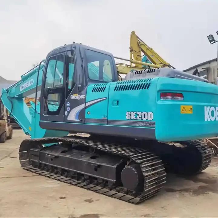 Crawler excavator Used Kobelco Excavator Sk200-8 Kobelco Digger Secondhand 20t Construction Machinery Original Equipment in Shanghai Used Kobelco Excavator Sk200-8 Kobelco Digger Secondhand 20t Construction Machinery Original Equipment in Shanghai- Photo 2