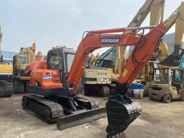 Crawler excavator Used doosan 6ton dx60 excavator on sale in stock Used doosan 6ton dx60 excavator on sale in stock- Photo 4